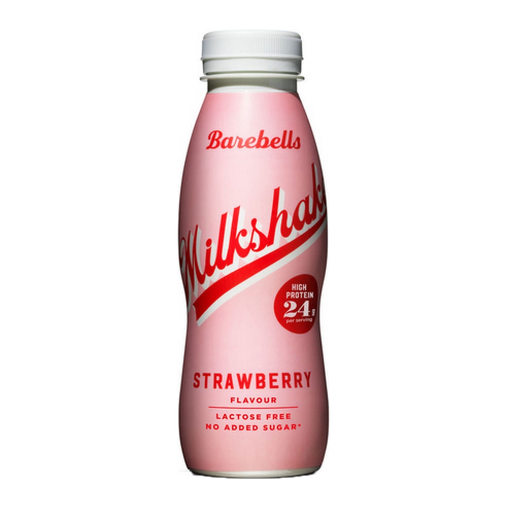 Barebells | Protein Milkshake Strawberry | 8 x 330 ml