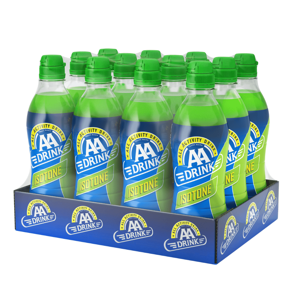 AA drink | Isotone | Groene dop | 12 x 0.5 liter