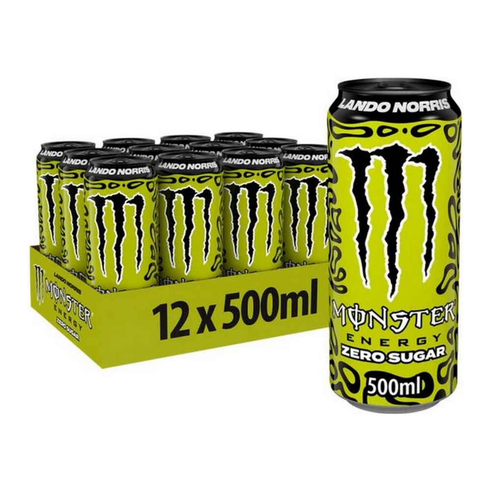 Monster | Lando Norris Zero Sugar | Blik | 12 x 0,5 liter
