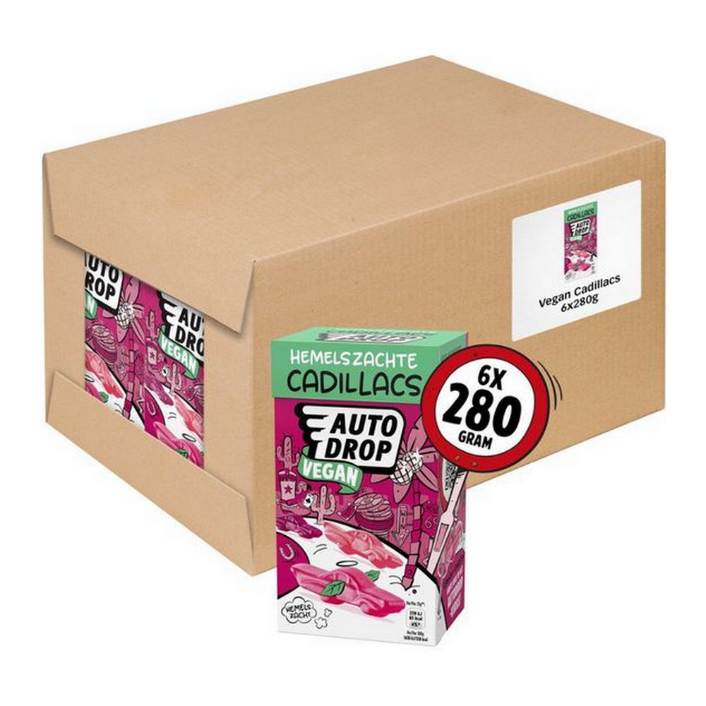 Autodrop | Mixdoos Cadillacs Vegan | 6 x 280 gram