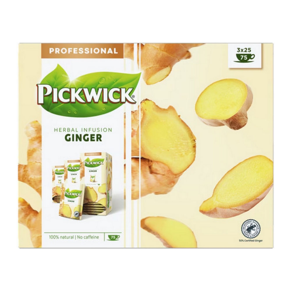 Pickwick | Professional Ginger | 75 x 1,75 gram