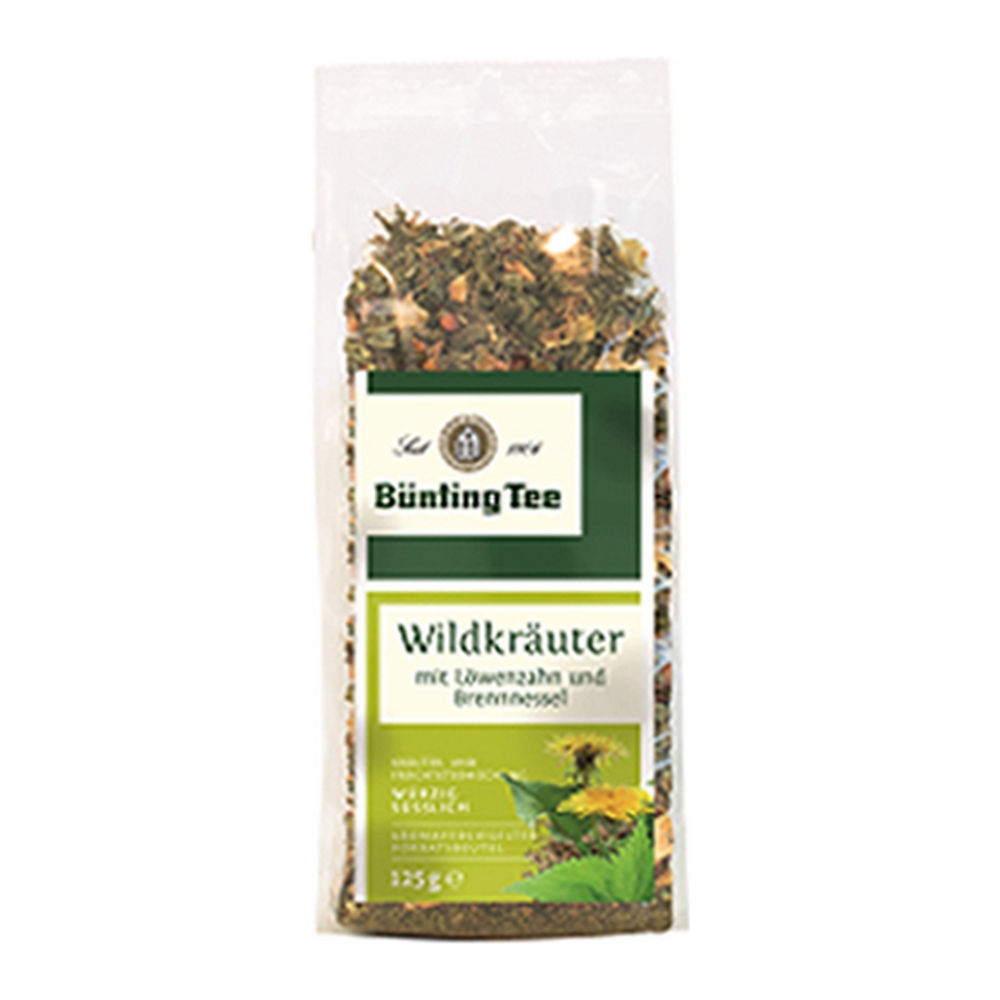 Bunting Tee B&uuml;nting Tee &VerticalLine; Fruchtetee Wildkrauter Zak &VerticalLine; 6 x 200 gram