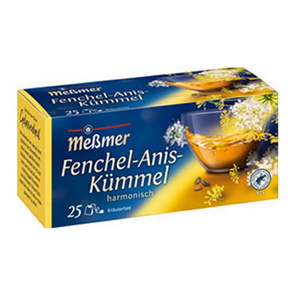 Messmer &VerticalLine; Fenchei Anis Kummel &VerticalLine; 12 x 25 x 2,00 gram