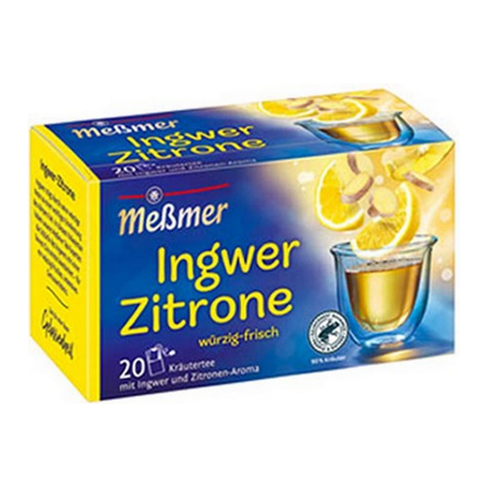 Messmer &VerticalLine; Ingwer Zitrone &VerticalLine; 10 x 20 x 2,00 gram