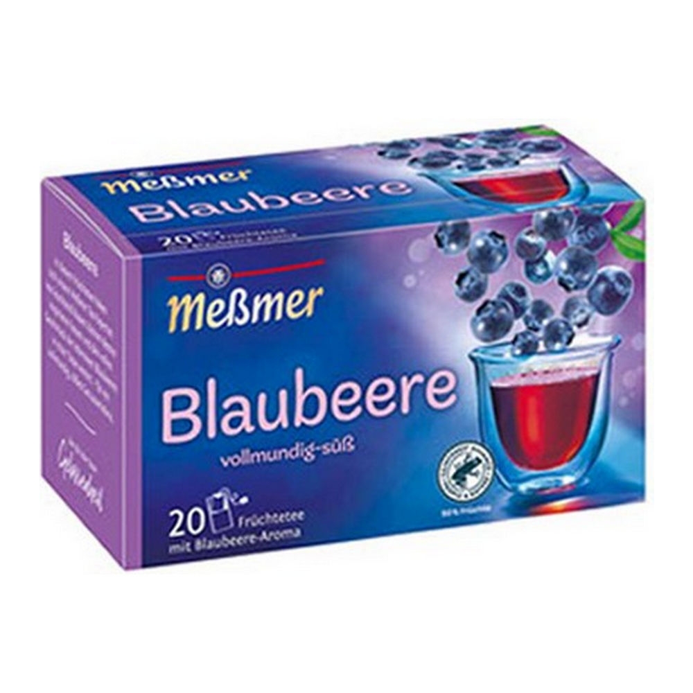 Messmer &VerticalLine; Blaubeere &VerticalLine; 10 x 20 x 2,25 gram