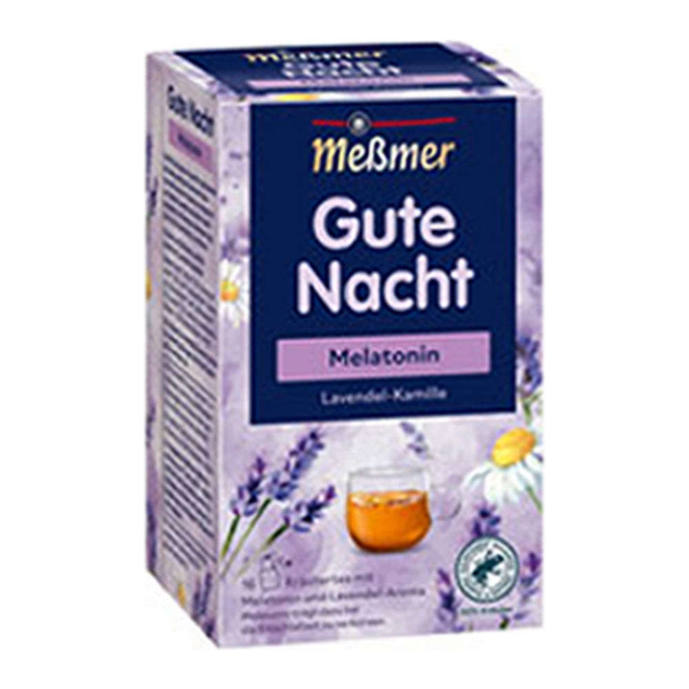Messmer &VerticalLine; Gute Nacht Melatonin &VerticalLine; 5 x 16 x 2,00 gram