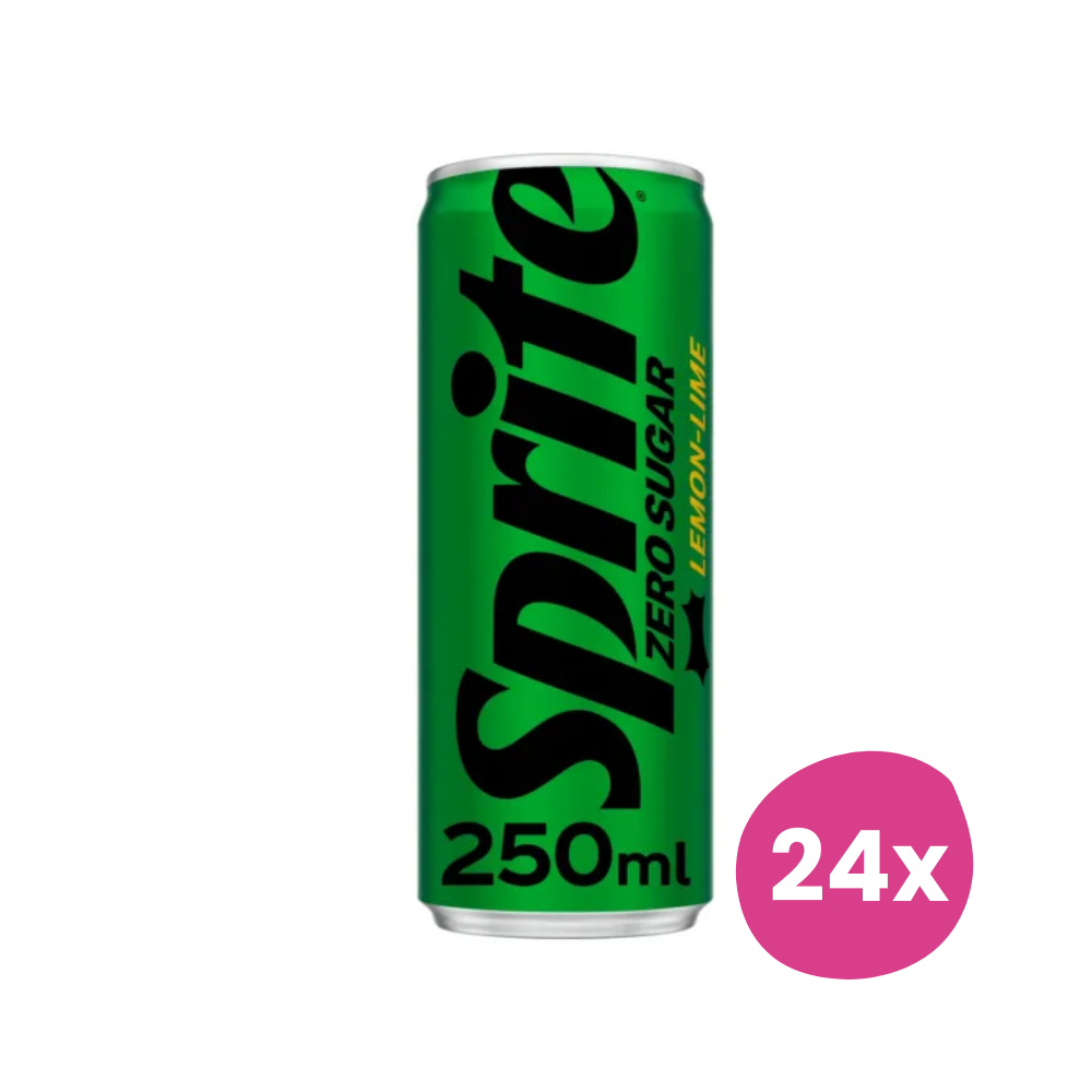 Sprite | Zero Sugar | Blik | 24 x 25 cl