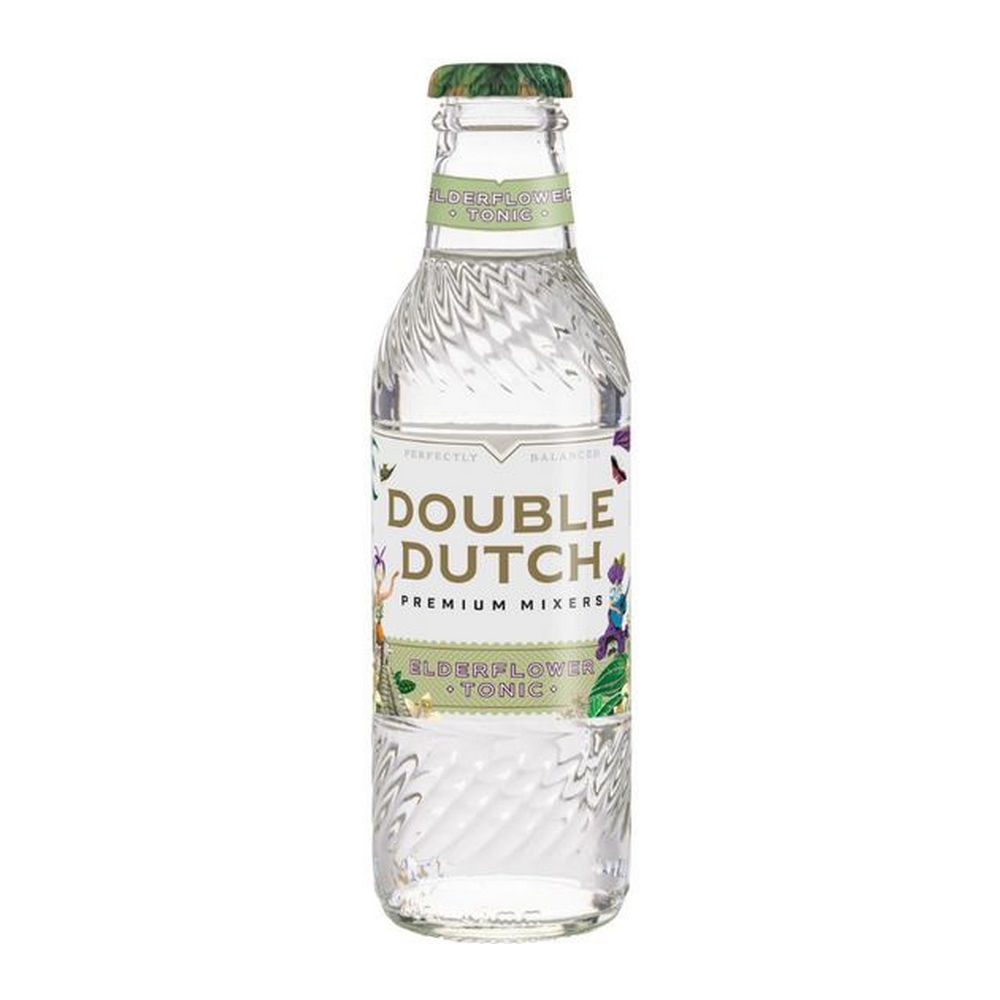 Double Dutch | Elderflower Tonic Water | 24 x 20 cl