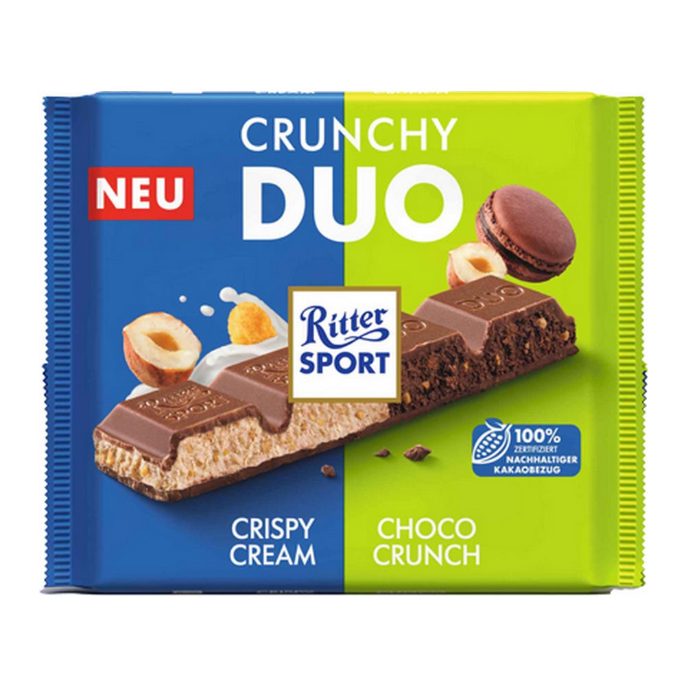 Ritter Sport | Crunchy Duo | 218 gram