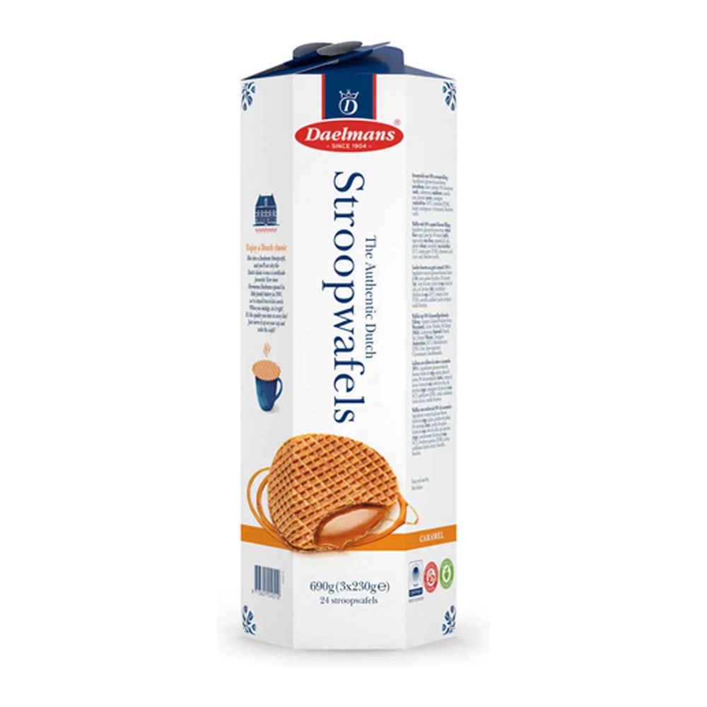 Daelmans | Karamel Stroopwafels Hexa Tower | 3 x 230 gram