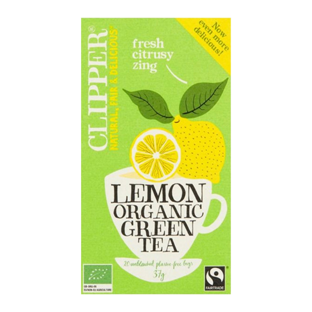 Clipper &VerticalLine; Green Tea Lemon &VerticalLine; 20 stuks
