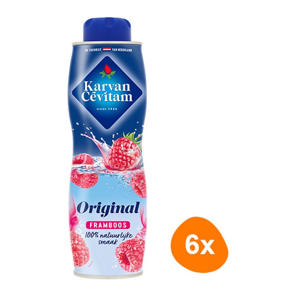Karvan Cévitam | Framboos | 6 x 600 ml