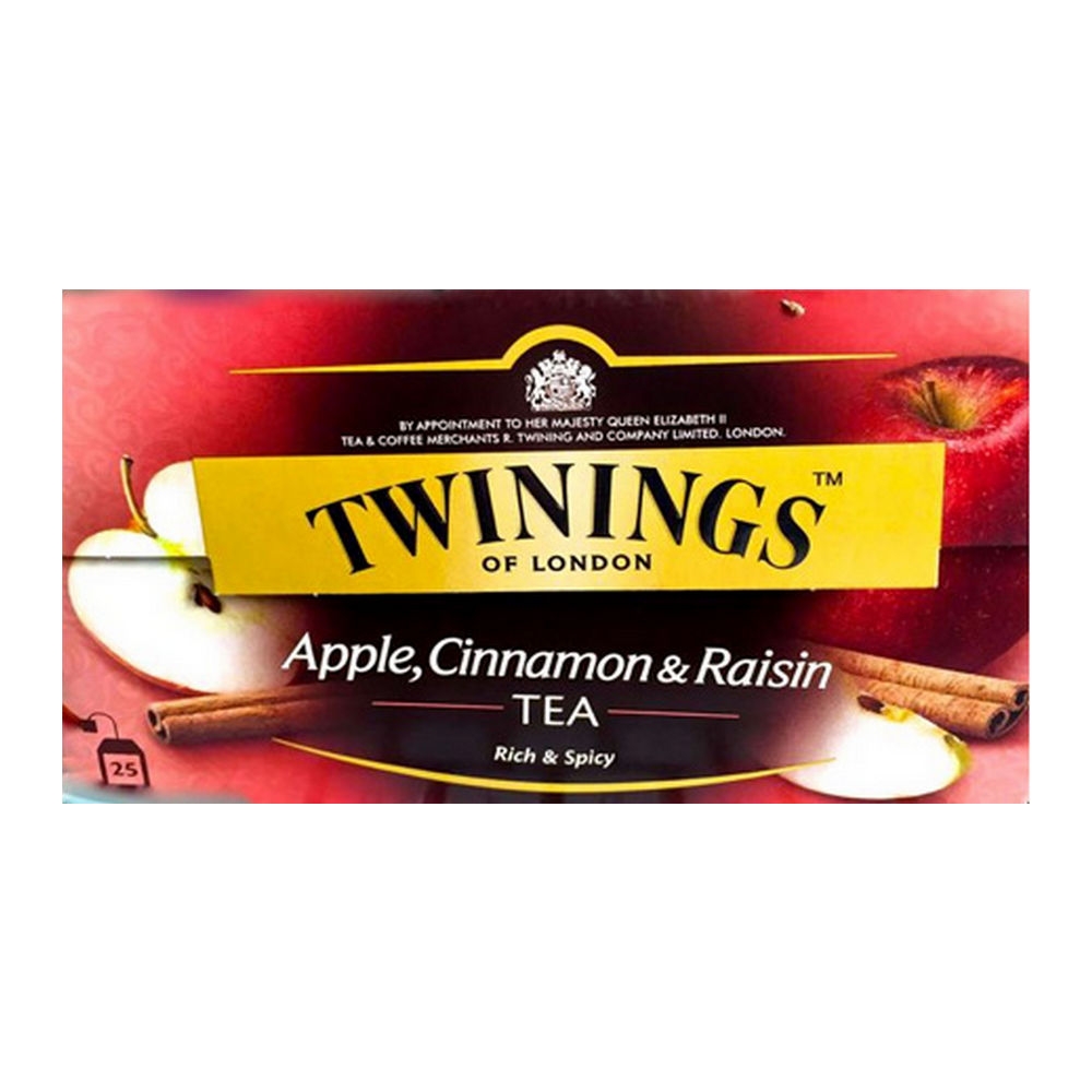 Twinings &VerticalLine; Apple, Cinnamon&Raisin Thee &VerticalLine; 25 stuks