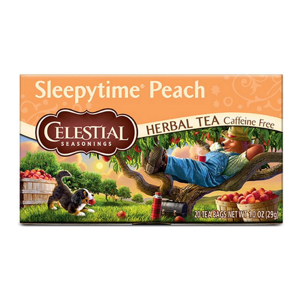 Celestial Seasonings &VerticalLine; Sleeptime Perzik &VerticalLine; 20 stuks