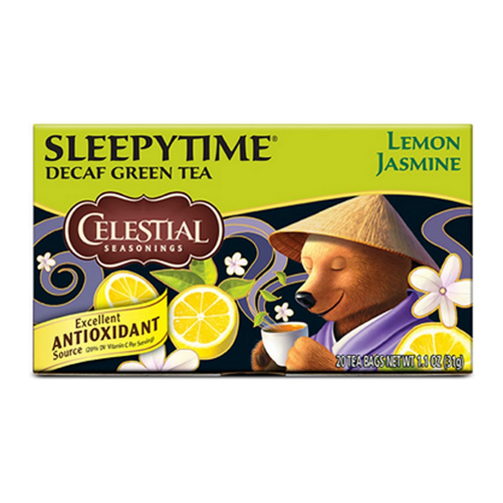 Celestial Seasonings &VerticalLine; Decaf Groene Thee &VerticalLine; 20 stuks