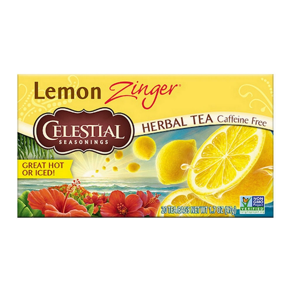 Celestial Seasonings &VerticalLine; Lemon Zinger Tea &VerticalLine; 20 stuks