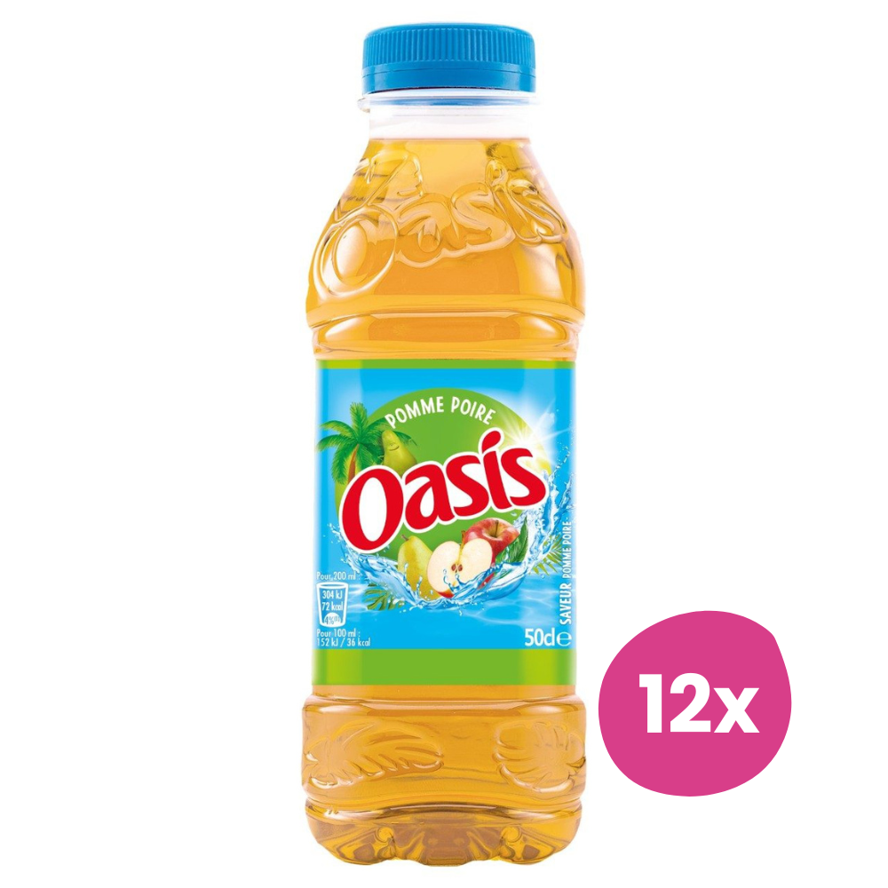 Oasis | Appel Peer PET | 12 x 50 cl