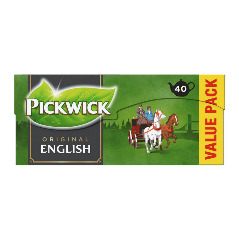 Pickwick &VerticalLine; Original English &VerticalLine; 40 Zakjes