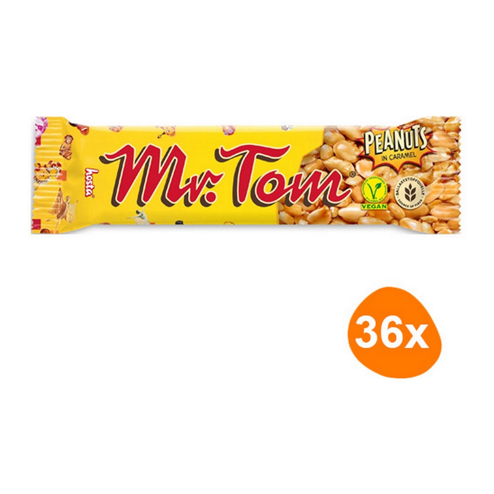 Mr. Tom | Peanut Bar | 36 stuks