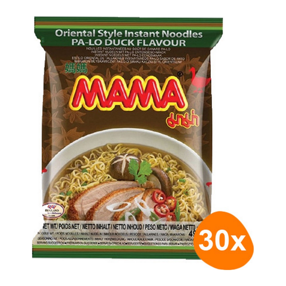 Mama | Instant Noedels Pa-lo Eend | 30 stuks