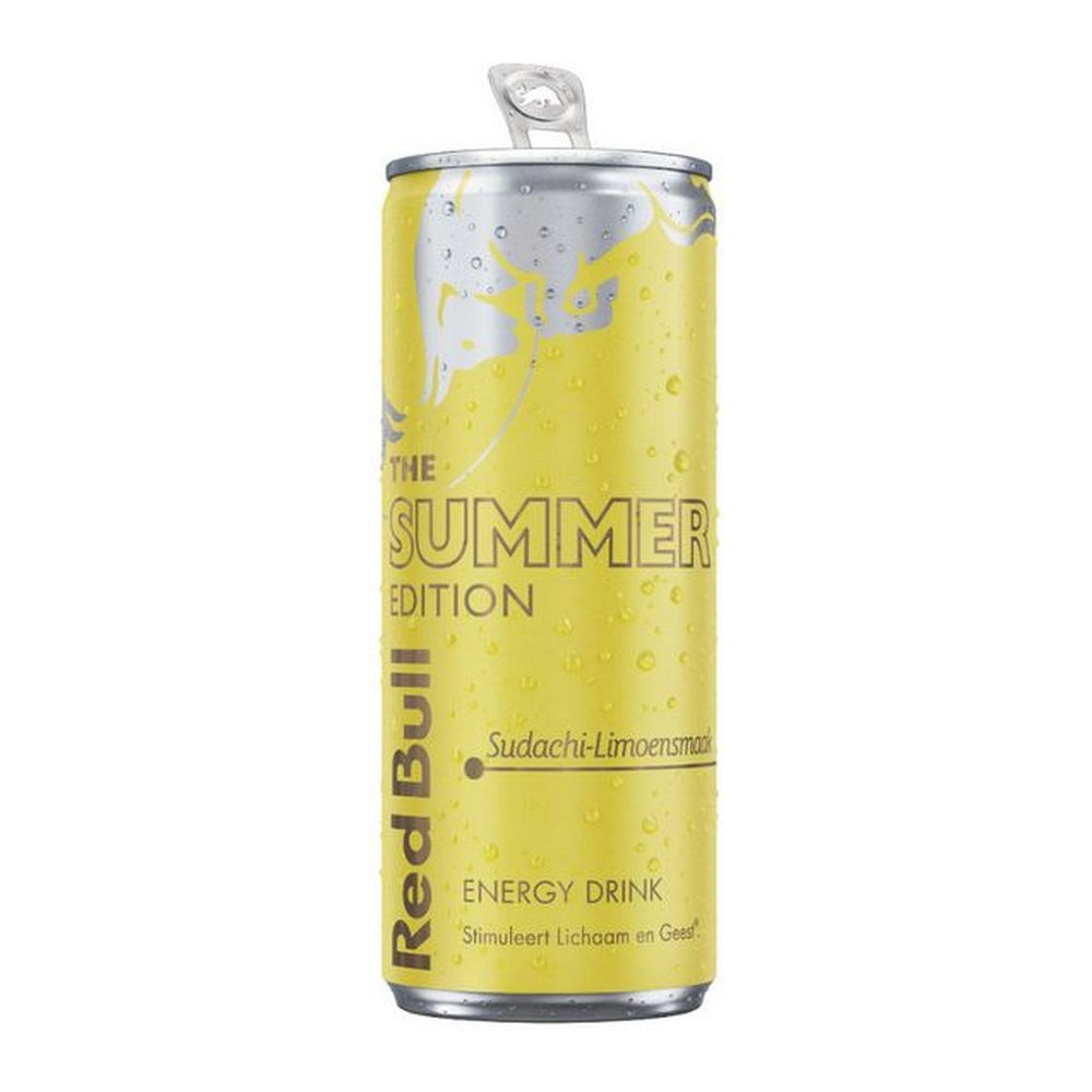 Red Bull | Summer Sudachi-limoen Blik | 24 x 250 ml