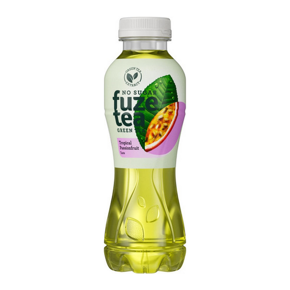 Fuze Tea | Green Trop. Pass. No Sugar PET | 6 x 0,4 liter