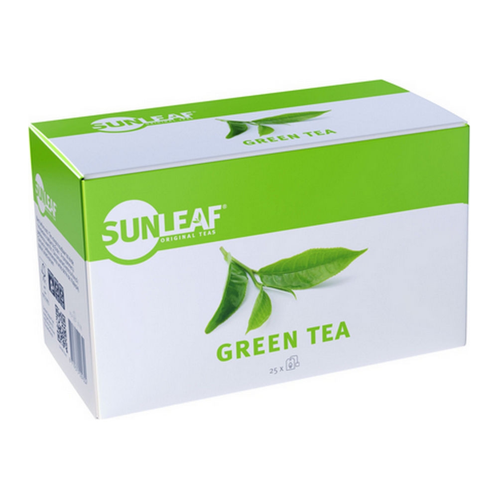 Sunleaf &VerticalLine; Green Tea &VerticalLine; 4 x 25 x 1,5 gram