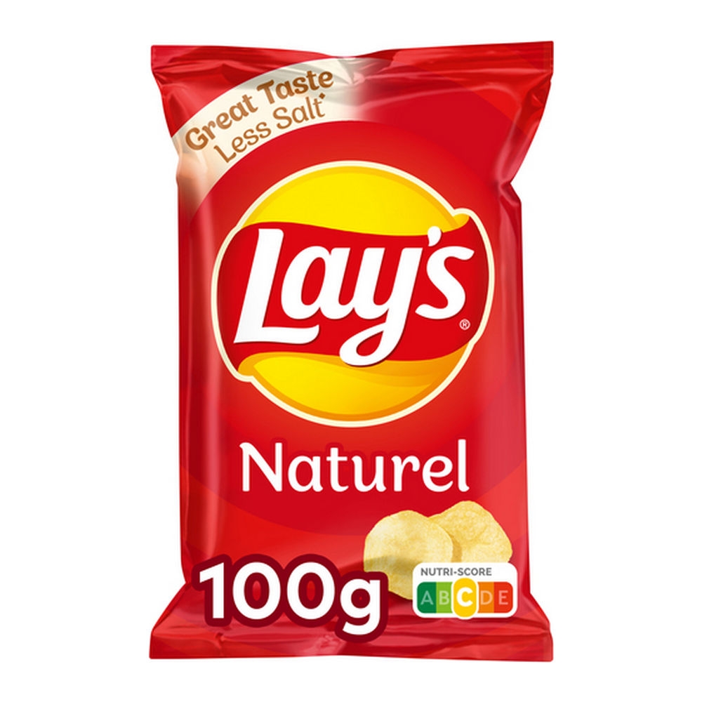 Lay's | Chips Naturel | 12 x 100 gram