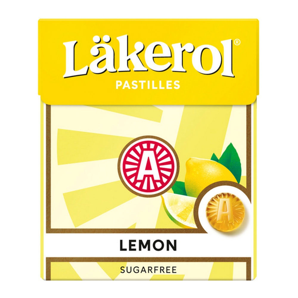 Lakerol | Lemon Doosje | 24 x 25 gram
