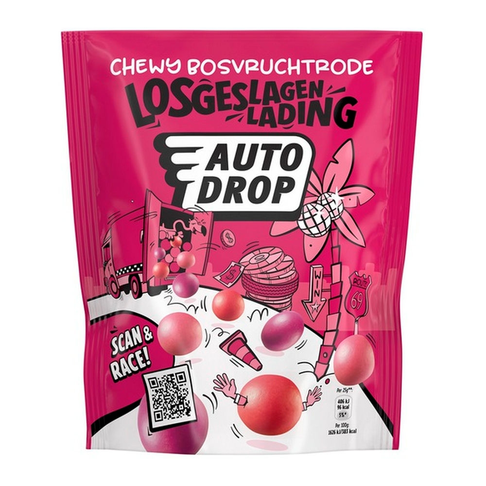 Autodrop | Losgeslagen Cadillac Chews | 8 x 145 gram