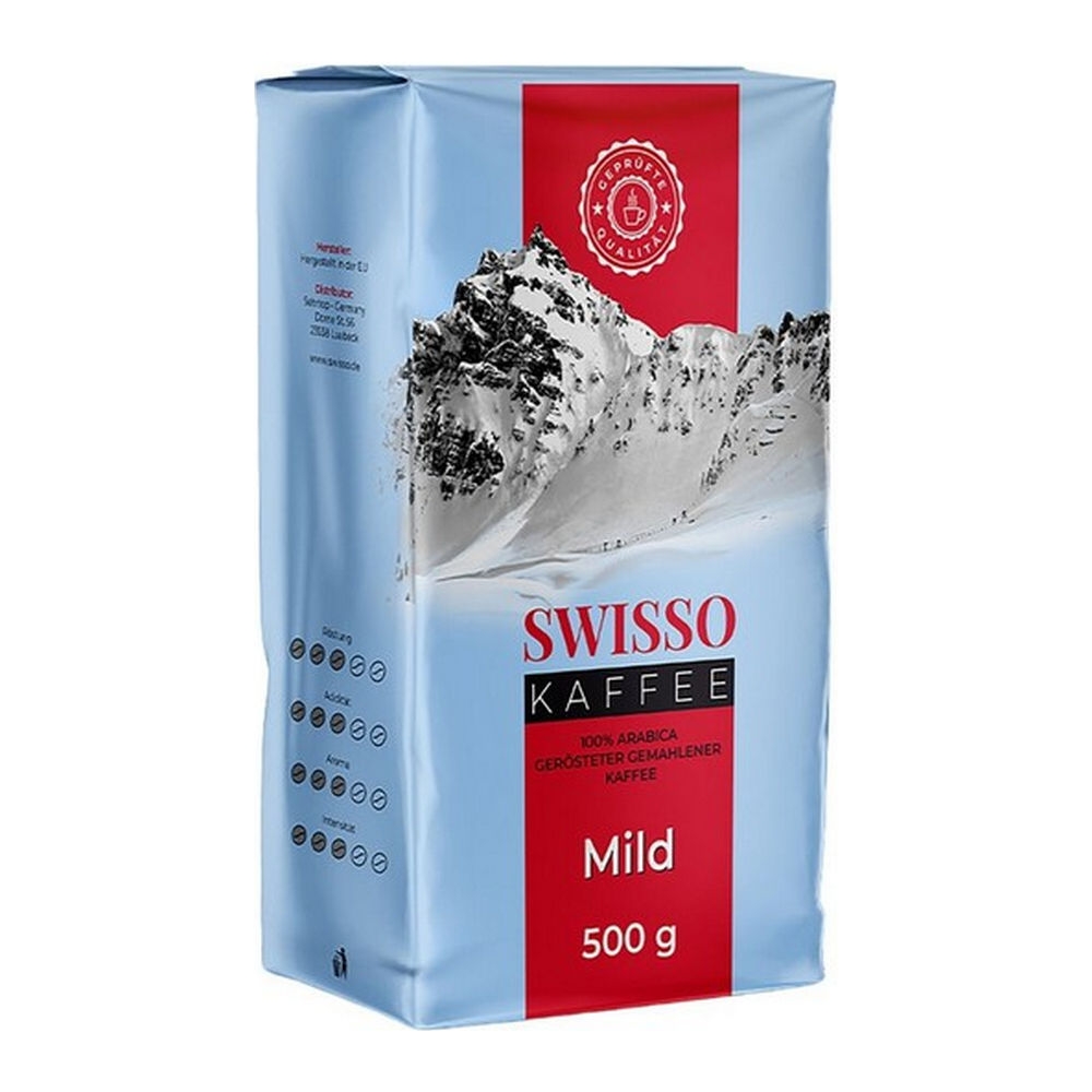 Swisso &VerticalLine; Koffie Mild &VerticalLine; 12 x 500 gram
