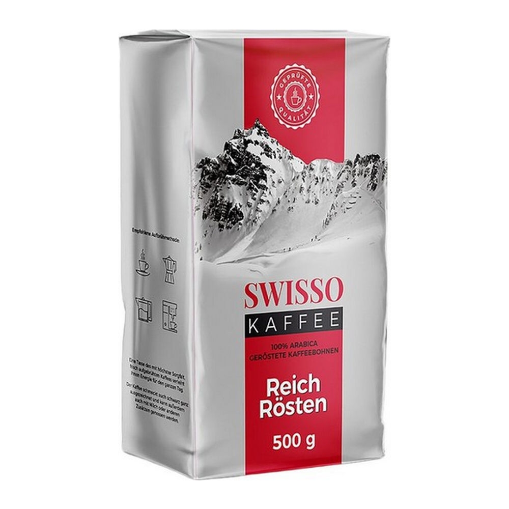 Swisso &VerticalLine; Koffie Vol Gebrand &VerticalLine; 12 x 500 gram