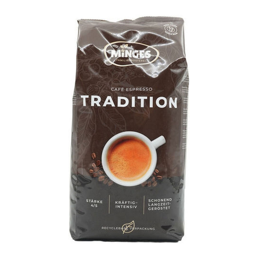 Minges &VerticalLine; Espresso Tradition Bonen &VerticalLine; 8 x 1000 gram