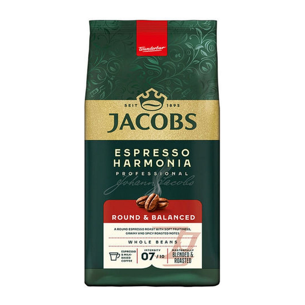 Jacobs &VerticalLine; Espresso Harmonia Professional Bonen &VerticalLine; 8 x 1 kg