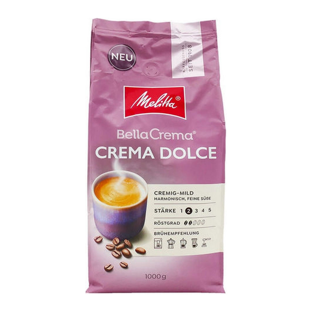 Melitta &VerticalLine; Bellacrema Crema Dolce Bonen &VerticalLine; 8 x 1000 gram