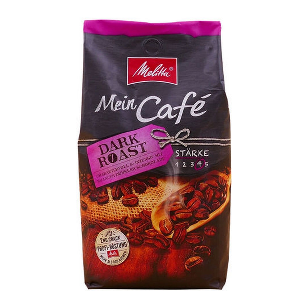 Melitta &VerticalLine; Mein Caf&eacute; Dark Roast Bonen &VerticalLine; 8 x 1000 gram
