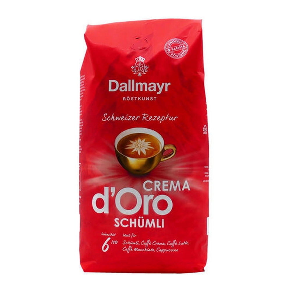 Dallmayr &VerticalLine; Crema D'oro Schumli Bonen &VerticalLine; 4 x 1 kg