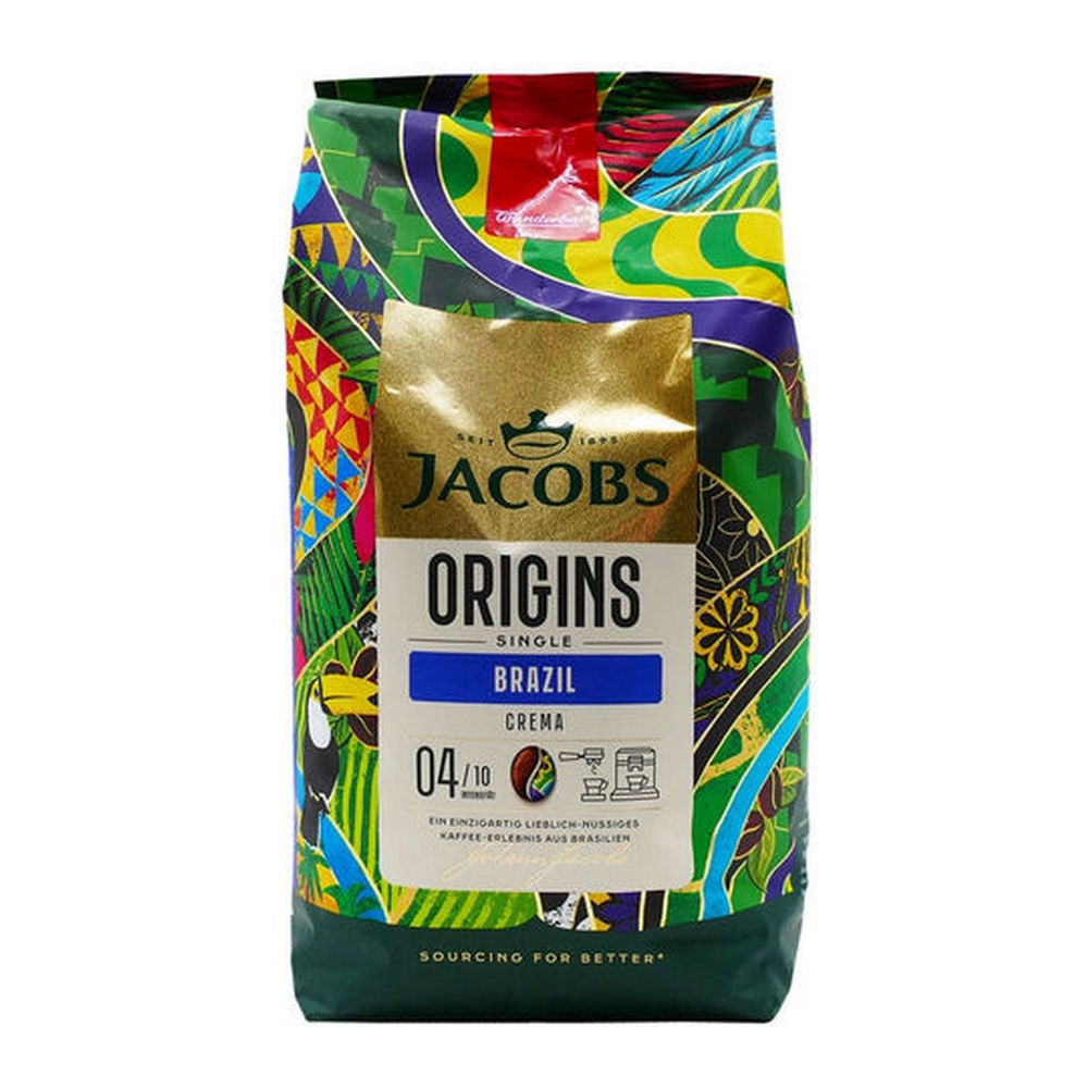 Jacobs | Origins Brazil Crema Bonen | 4 x 1000 gram