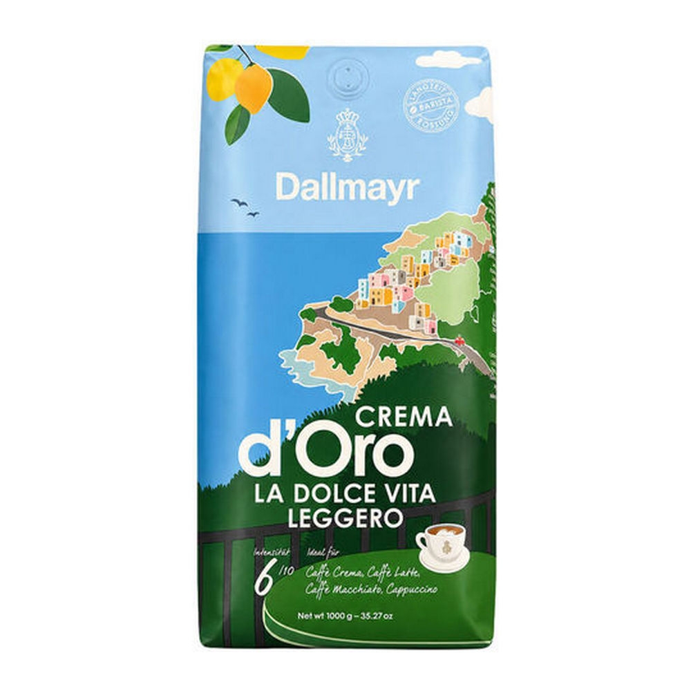 Dallmayr &VerticalLine; Crema La Dolce Vita Leggero Bonen &VerticalLine; 8 x 1 kg