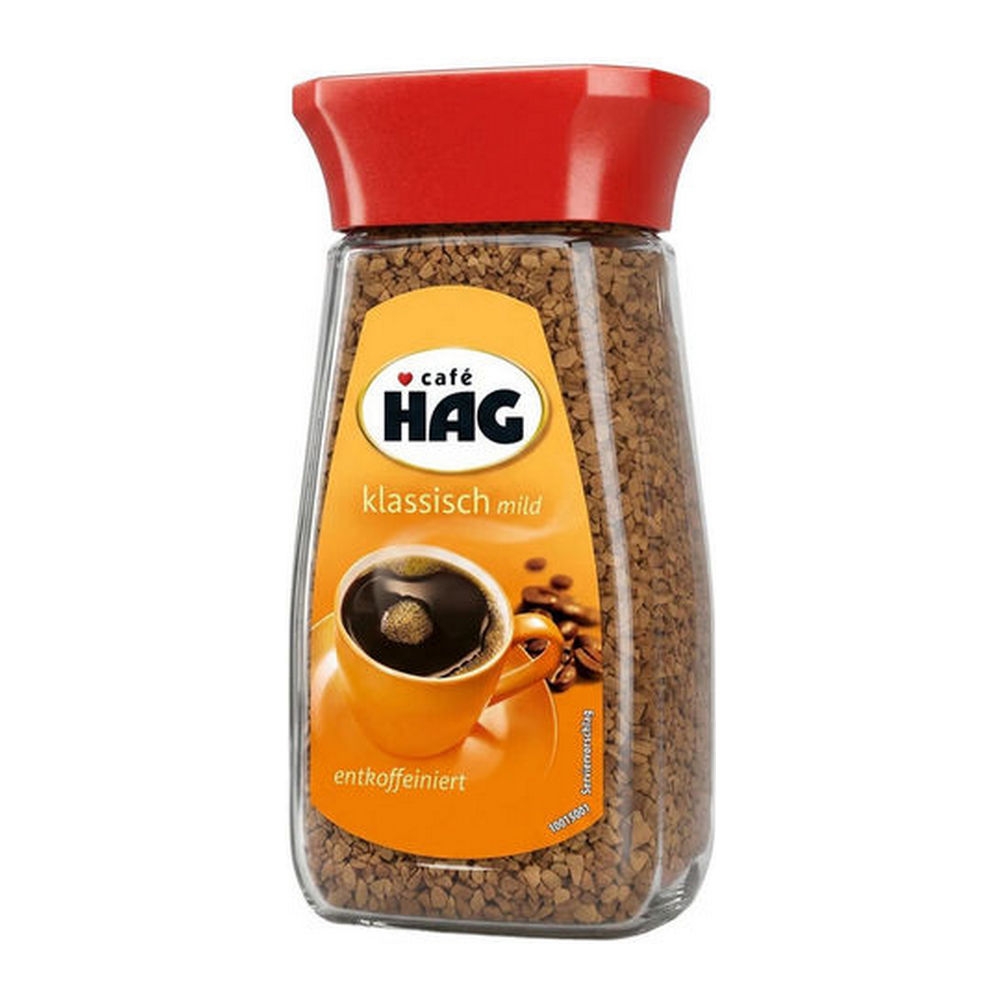 Hag | Klassisch Mild Oploskoffie | 6 x 100 gram