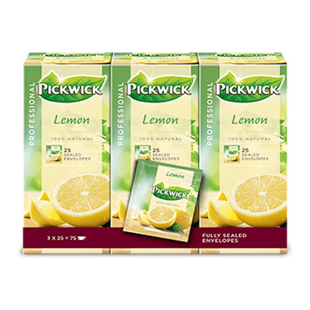 Pickwick &VerticalLine; Professional &VerticalLine; Lemon &VerticalLine; 75 x 1.5 gram