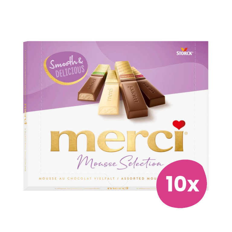 Merci | Finest Selection Mousse | 10 x 210 gram