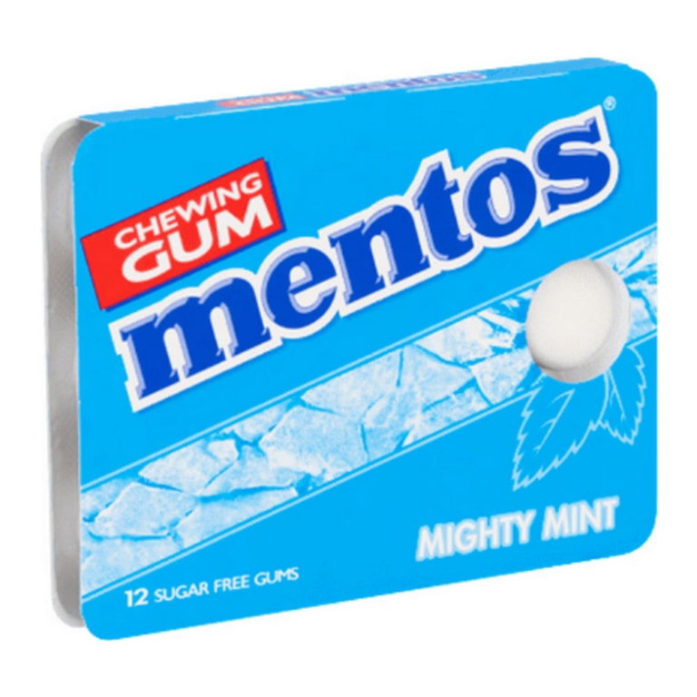 Mentos | Gum | Mighty Mint | Blister | 12 stuks