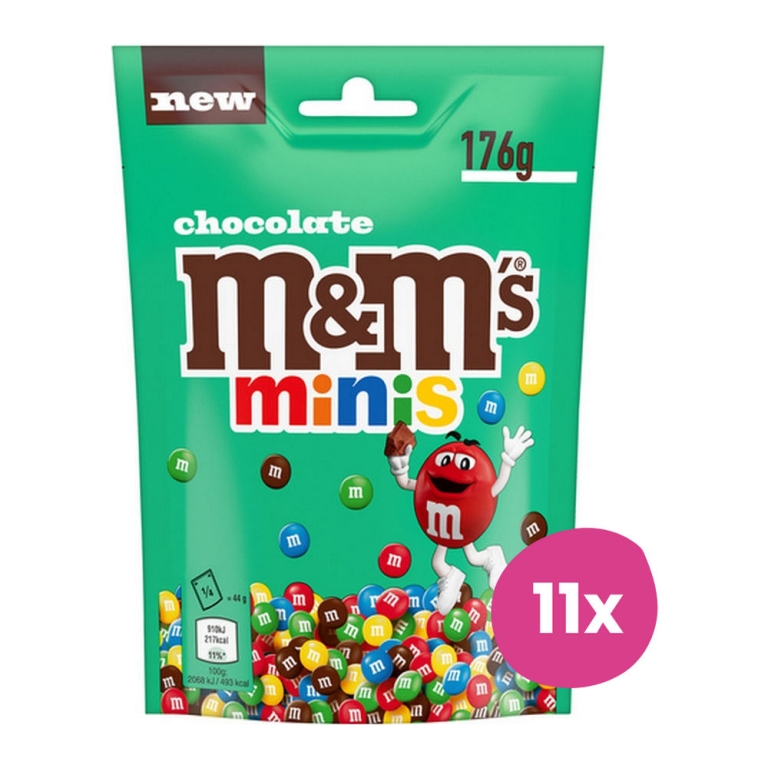 M&M's | Choco Minis | 11 x 176 gram