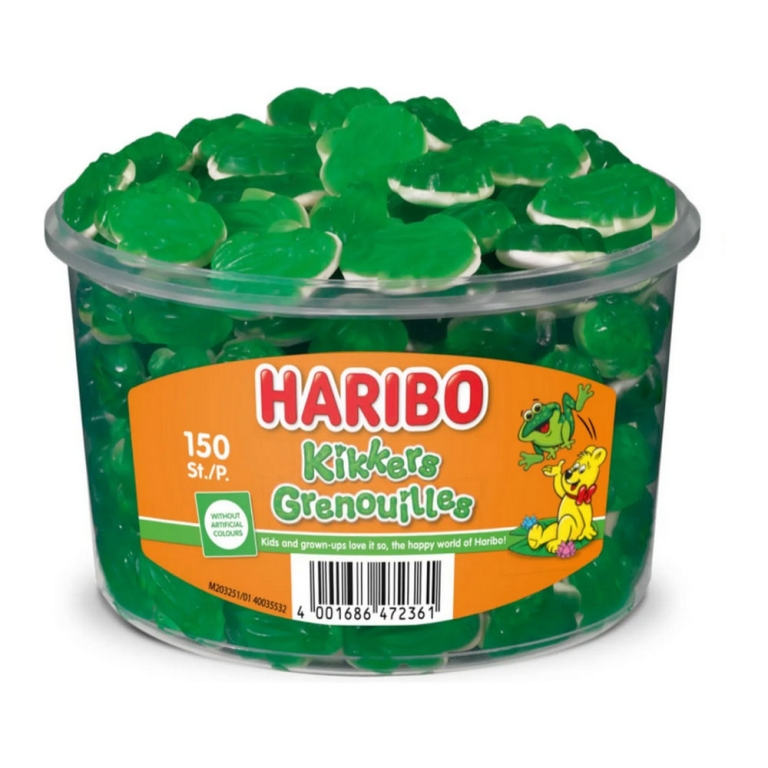 Haribo | Kikkers | 150 stuks