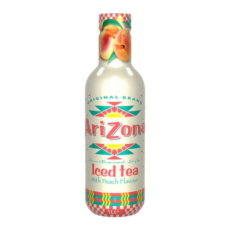 Arizona | Green Tea Peach Pet Fles | 6 x 1 liter