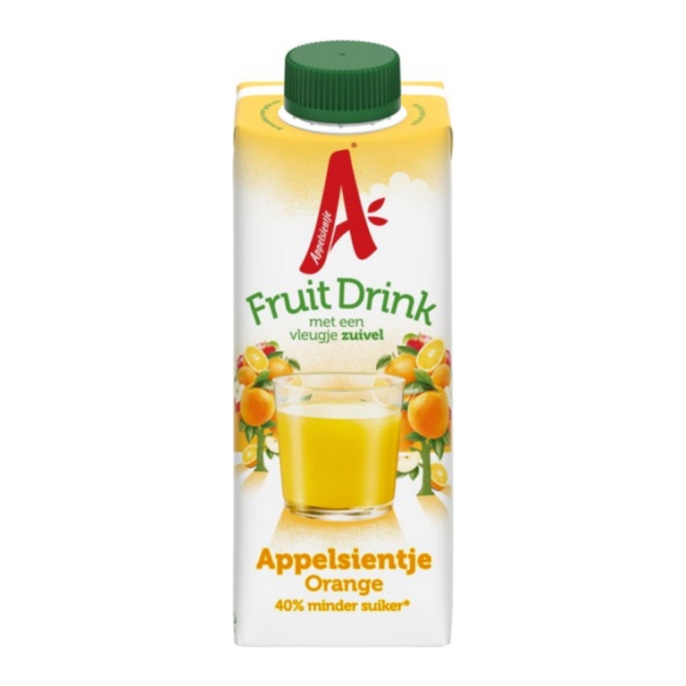 Appelsientje | Fruitdrink Sinaasappel Pak | 12 x 300 ml