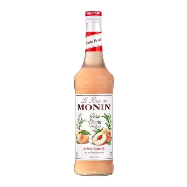 Monin | Siroop Witte Perzik | 0.7 liter