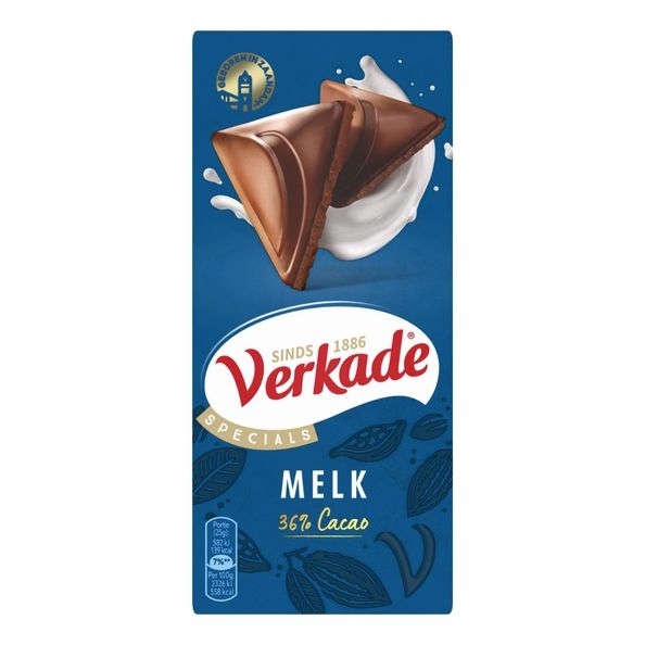 Verkade | Reep Melk | 12 x 90 gram