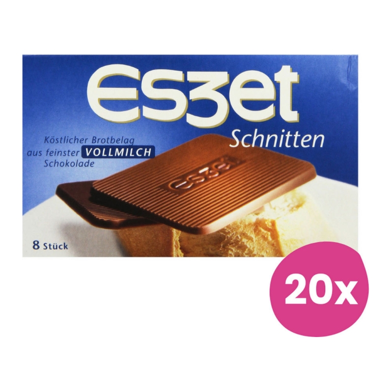 Es3et | Schnitten Volmich Schokolade | 20 x 75 gram